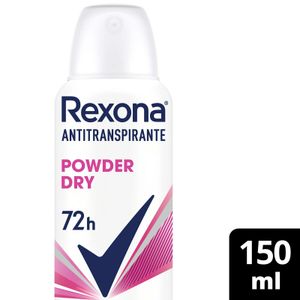 Desodorante Antitranspirante Aerosol Rexona Feminino Powder Dry 150ml