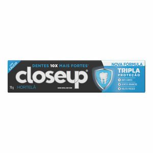 Creme Dental Closeup Triple Hortelã 70 GR