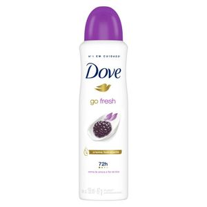 Desodorante Antitranspirante Aerosol Dove Go Fresh Amora e Flor de Lótus 150ml