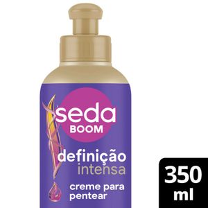 Creme Para Pentear Seda Boom Definição Intensa 350ml