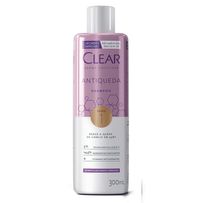 Shampoo Clear Women Derma Solutions Antiqueda 300ml