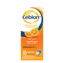 Cebion Vitamina C 1g 10 Comprimidos Efervescentes