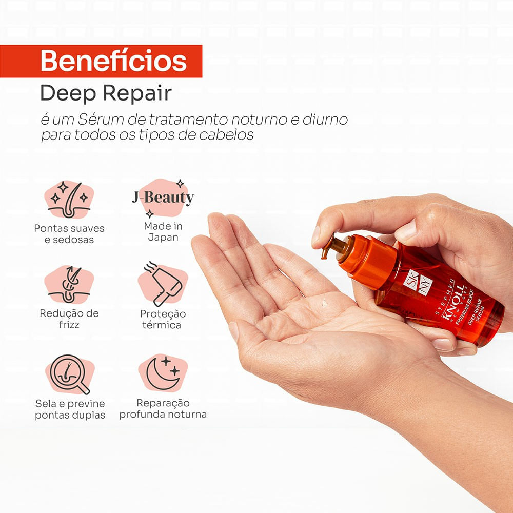 Deep Repair Serum Stephen Knoll Leave-In Repara Intensi 50ml