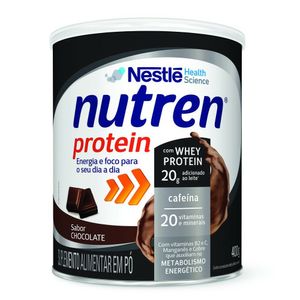 Suplemento Alimentar Nutren Protein Chocolate pó 400g