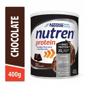 Suplemento Alimentar Nutren Protein Chocolate pó 400g