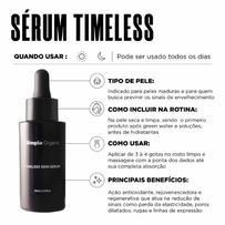 Sérum Simple Organic Timeless Skin 30ml