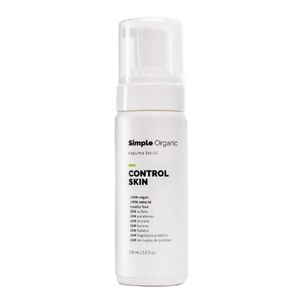 Espuma Facial Simple Organic Control Skin 150ml