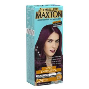 Tintura Creme Maxton 5.26 Marsala Escuro