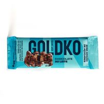 Barra de Chocolate Goldko Ao Leito Zero Adição De Açúcares 20g