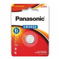 Bateria de Lítio Panosonic Moeda CR2032 - 1 Unidade