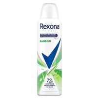 Desodorante Antitranspirante Aerosol Rexona Feminino Bamboo 150ml