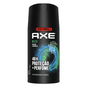 Desodorante Antitranspirante Aerosol Axe Musk 48h Fougere e Baunilha 152ml