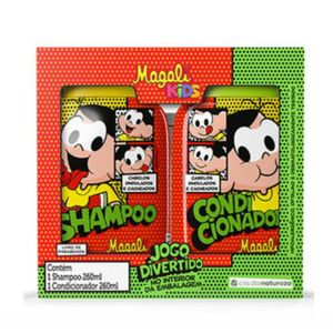 Kit Cia da Natureza Turma da Monica Magali Kids Shampoo 260ml + Condicionador 260ml