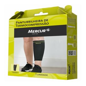 Panturrilheira De Termocompressão Mercur Preto P 1 Unidade