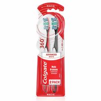 Escova Dental Colgate 360º Advanced White 2 Unidades