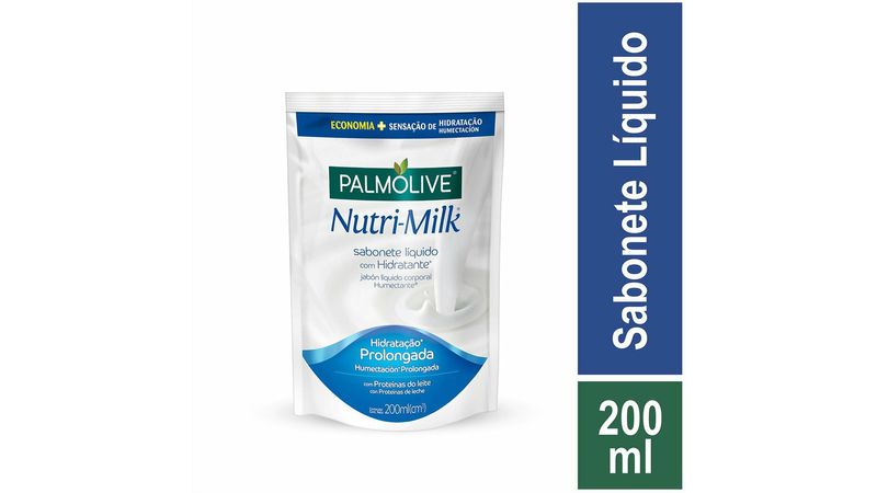 PALMOLIVE Sabonete Líquido Recarga Leite & Mel 300 ml
