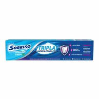 Creme Dental Sorriso Tripla Limpeza Completa 70g