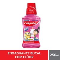 Enxaguante Bucal Colgate Plax Kids Minions Agnes Tutti Frutti  250ml