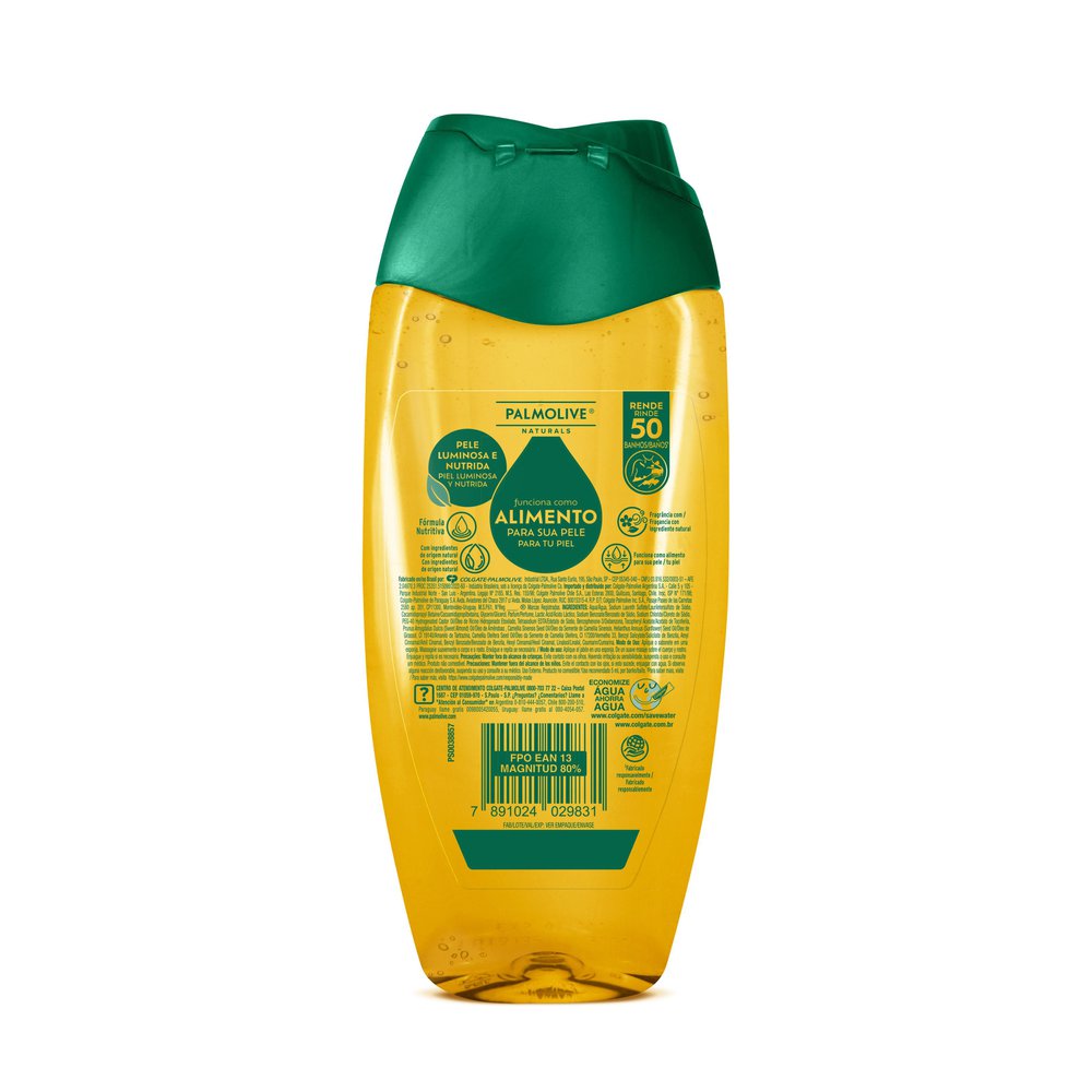 Sabonete Líquido Corporal Palmolive Naturals Nutrição Deslumbrante