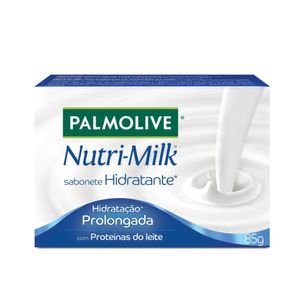 Sabonete Em Barra Palmolive Nutri-Milk Hidratação Prolongada 85g