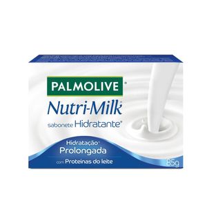 Sabonete Em Barra Palmolive Nutri-Milk Hidratação Prolongada 85g