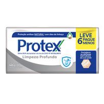 Sabonete em Barra Protex Limpeza Profunda 85g Promo 6un c/ Desconto