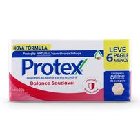 Sabonete Em Barra Protex Balance Saudável 6 Unidades de 85g Cada