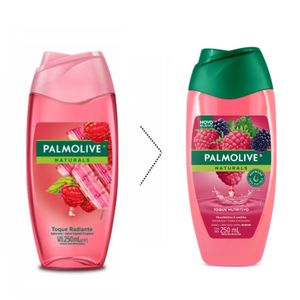 Sabonete Líquido Corporal Palmolive Naturals Framboesa e Amora 250ml