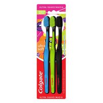 Escova dental Colgate Ultra Soft 3 unidades