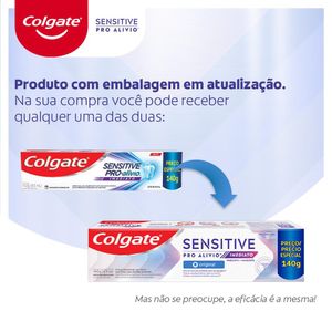 Creme Dental Original Colgate Sensitive Pro-Alívio Imediato 140g