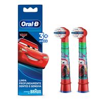Refil para Escova Eléctrica Oral-B Disney Pixar Cars 2 Unidades