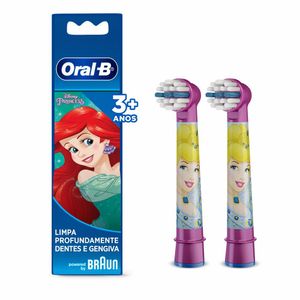 Refil para Escova Elétrica Oral-B Disney Princess 2 Unidades