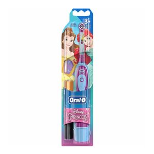 Escova Dental Eléctrica Oral-B Disney Princess + 2 Pilhas AA