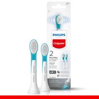 Refil Para Escova Dental Elétrica Colgate Philips Sonicare Kids 2 Unidades