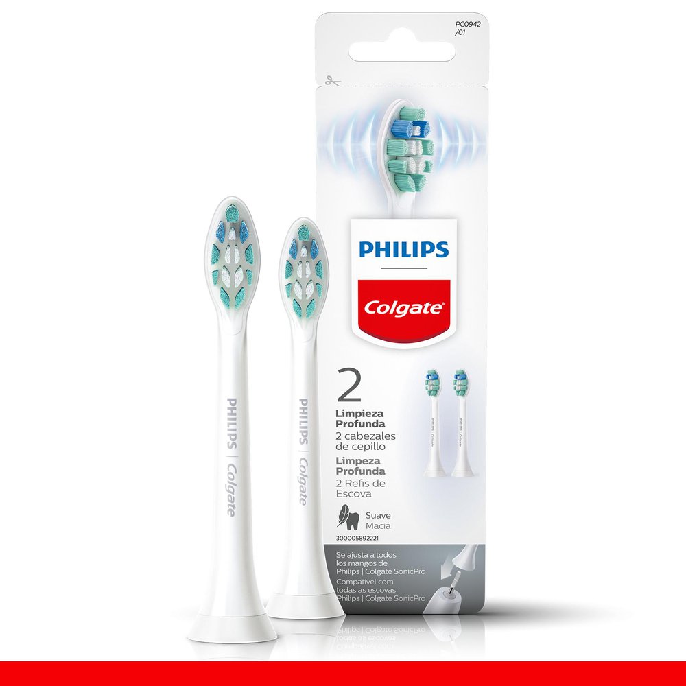 Refil Para Escova Elétrica Colgate S50 Deepcl 2 Unidades