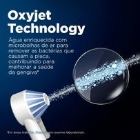 Irrigador Oral-b Waterflosser 1 Cabo + 1 Carregador Bi-Volt + 4 Bicos