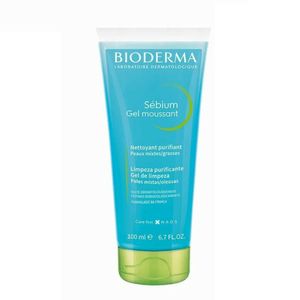 Gel De Limpeza Bioderma Sébium Gel Moussant Antioleosidade De Alta Tolerância 100ml