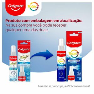 Spray Bucal Antibacteriano Colgate Total 12 Extra Mint 60ml