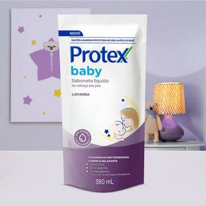 Sabonete Líquido Protex Baby Lavada Refil 380ml