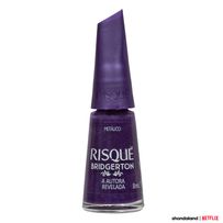 Esmalte Cremoso Risqué Bridgerton a Autora Revelada 8ml