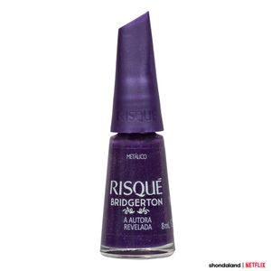Esmalte Cremoso Risqué Bridgerton a Autora Revelada 8ml