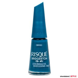 Esmalte Cremoso Risqué Bridgerton o Escândalo de Whistledown 8ml