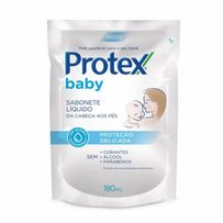 Sabonete Líquido Protex Baby Proteção Delicada 180ml Refil