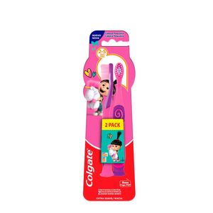 Escova Dental Colgate Agnes e Fluffy 2 a 5 Anos 2 unidades