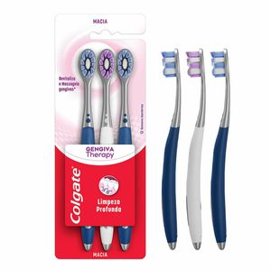 Escova Dental Colgate Gengiva Therapy 3 Unidades