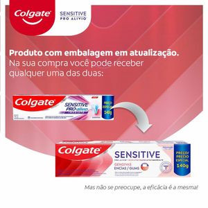Creme Dental Colgate Sensitive Pro Alivio Imediato Gengivas 140g