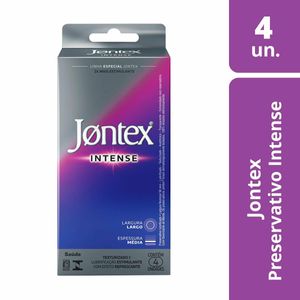 Preservativo Jontex Intense 4 Unidades