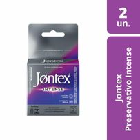 Preservativo Jontex Intense 2 unidades