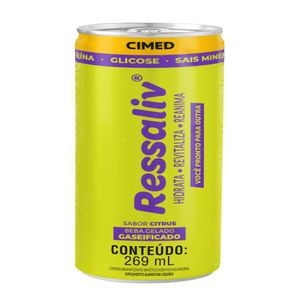 Ressaliv Cimed Sabor Citrus com Gás 269ml