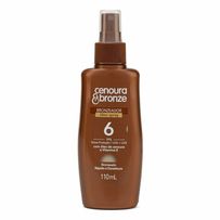 Óleo Bronzeador Spray Cenoura & Bronze Fps6 110ml